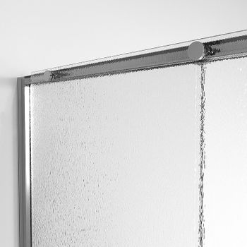 Душевой уголок Niagara Nova 130х100 NG-65-13CH-CH100-34 профиль Хром стекло шиншилла — фото 10, Прямоугольные душевые уголки