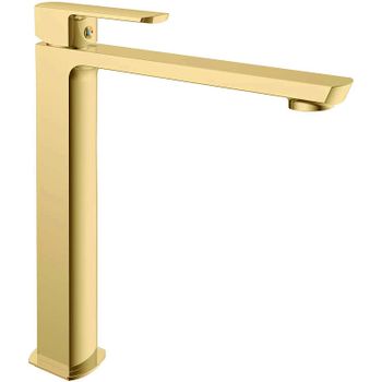 Смеситель для раковины Vincea Next VBF-1N2BG Брашированное золото — фото 1, Смесители для раковины