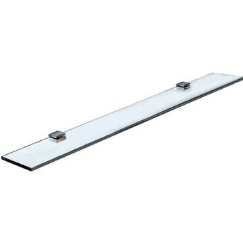 Стеклянная полка STWORKI Glass Shelf 90 3GW260TTKK000 Хром — фото 1, Полки для ванной и душа