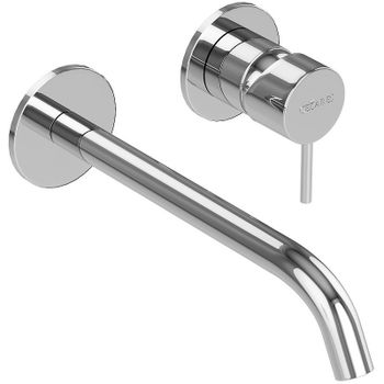 Смеситель для раковины Cezares Leaf LEAF-BLI2-L-01-W0 Хром — фото 2, Смесители для раковины