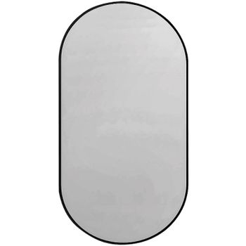 Зеркало Abber Immer Offen 60 AG6401B Черное — фото 1, Зеркала в ванную комнату