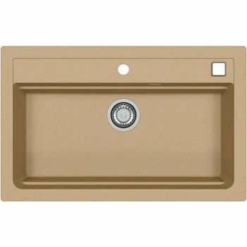 Кухонная мойка Alveus Granital Atrox 40 Beige G55 790x500 1140445 Бежевая — фото 1, Кухонные мойки