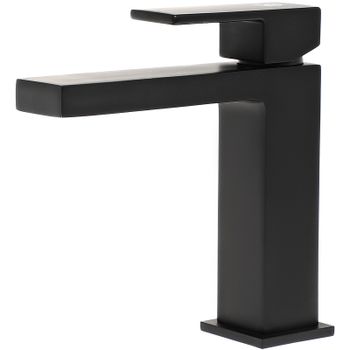 Смеситель для раковины Agger Great A2802144 Черный матовый — фото 1, Смесители для раковины