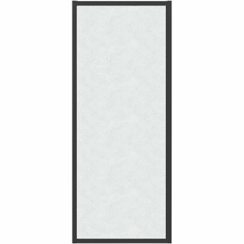 Душевая стенка Grossman Cosmo 90 200.K33.02.90.21.02 профиль Черный матовый стекло шиншилла — фото 1, Боковые стенки