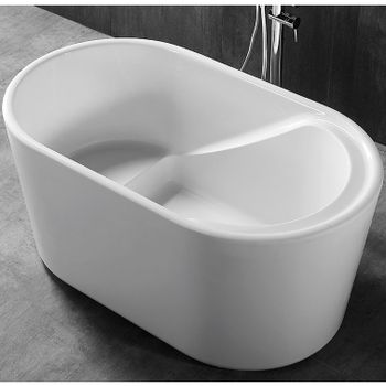 Акриловая ванна Abber AB9277 130х75 без гидромассажа — фото 1, Акриловые ванны