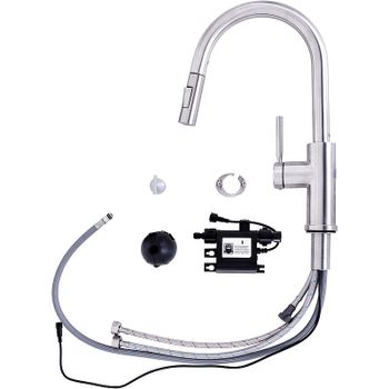 Товар: Смеситель для кухни Orange Boni M15-199ni Никель - фото 11 Смеситель для кухни Orange Boni M15-199ni Никель — фото 11, Смесители для кухни