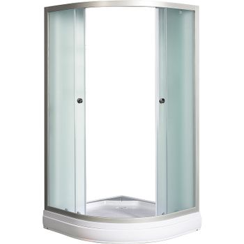 Душевой уголок River Don Light 80x80 MT 10000008312 с поддоном — фото 1, Душевые уголки четверть круга