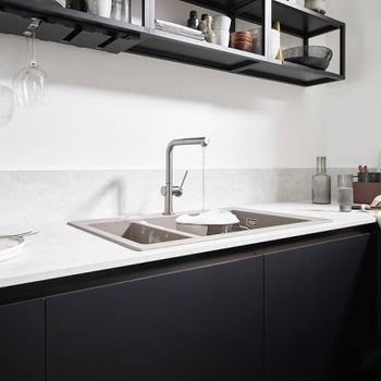 Смеситель для кухни Hansgrohe Talis M54 72840800 Сталь — фото 3, Смесители для кухни
