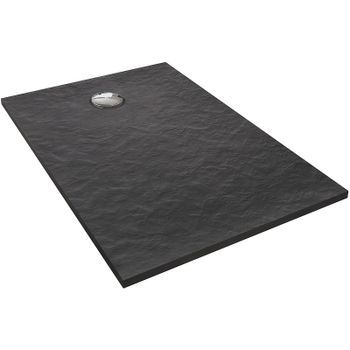 Душевой поддон из искусственного камня Jacob Delafon Tolbiac 120x80 E6D331RU-NGM Черный матовый — фото 1, Душевые поддоны из искусственного камня