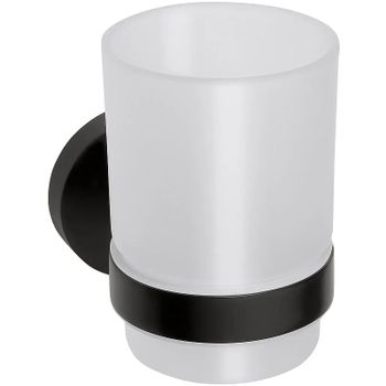 Стакан для зубных щеток Bemeta Dark 104110010 Черный — фото 1, Стаканы для зубных щеток