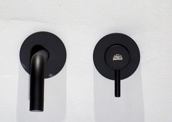 Комплект смесителей Paffoni Light KITCOL632NO007 Черный матовый — фото 13, Готовые комплекты для ванной комнаты