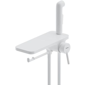 Гигиенический душ со смесителем Damixa Jupiter 773500200 Белый матовый — фото 1, Гигиенические души