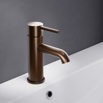 Смеситель для раковины Damixa Scandinavian Pure 360210500 Розовое золото — фото 3, Смесители для раковины