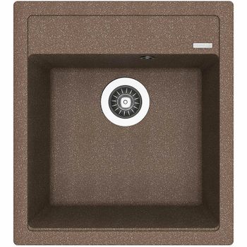 Товар: Кухонная мойка Florentina Липси-460 20.280.B0460.105 Коричневая - фото 1 Кухонная мойка Florentina Липси-460 20.280.B0460.105 Коричневая — фото 1, Кухонные мойки