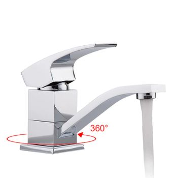 Смеситель для раковины Gappo G07 G4507 Хром — фото 2, Смесители для раковины