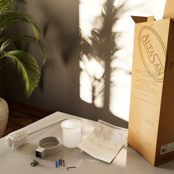 Товар: Ершик для унитаза Altasan Лотос ЛТ90БМ Белый матовый - фото 3 Ершик для унитаза Altasan Лотос ЛТ90БМ Белый матовый — фото 3, Ершики для унитаза