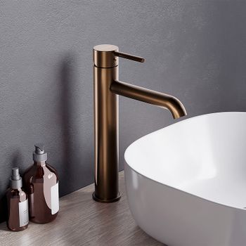 Смеситель для раковины Damixa Scandinavian Pure 360250500 Розовое золото — фото 3, Смесители для раковины