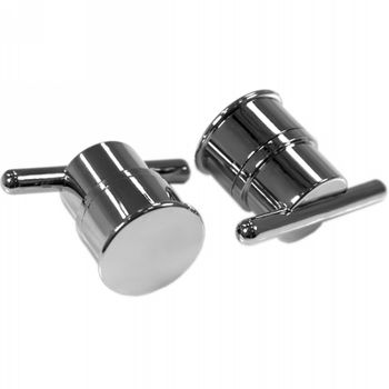 Душевой уголок Triton Альфа-Хром 90х90 Щ0000049613 профиль Хром стекло прозрачное — фото 8, Душевые уголки четверть круга