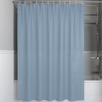 Штора для ванны Iddis Promo 180х200 P09PE18i11 Светло-серая — фото 1, Шторы для ванной