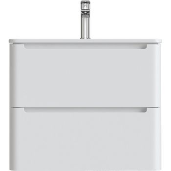 Тумба под раковину Iddis Edifice 60 EDI60W0i95 подвесная Белая — фото 2, Тумбы под раковину