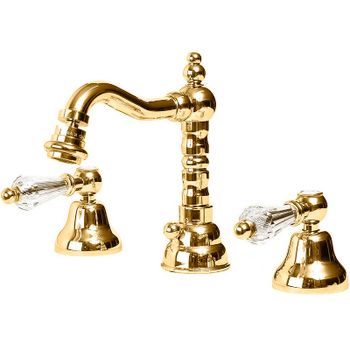 Смеситель для биде Cezares Diamond DIAMOND-BBS2-03/24-Sw Золото 24 карат — фото 1, Смесители для биде