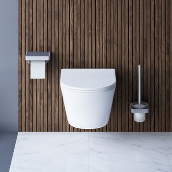 Унитаз Damixa Skyline DX35C1700SC подвесной с сиденьем Микролифт — фото 4, Подвесные унитазы