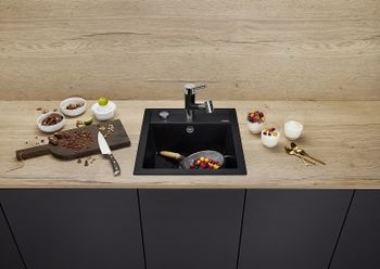 Кухонная мойка Blanco Dalago 45 517156 Антрацит — фото 3, Кухонные мойки