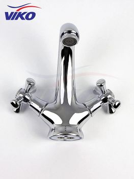 Смеситель для раковины Viko V-1501 Хром — фото 2, Смесители для раковины