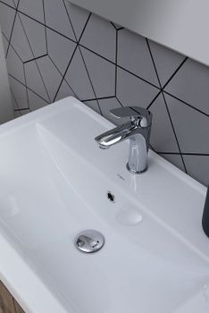 Смеситель для раковины Aquanet Atletic AF310-10С Хром — фото 4, Смесители для раковины