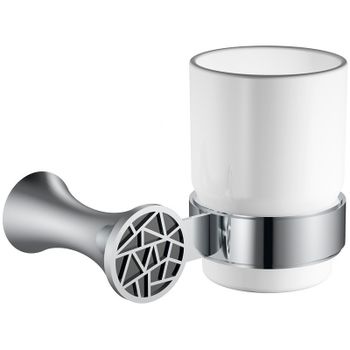 Стакан для зубных щеток CeramaLux Virginia 94302A Хром — фото 1, Стаканы для зубных щеток