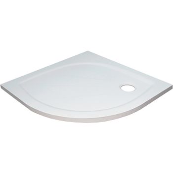 Душевой поддон из искусственного камня Ravak Elipso Pro 100х100 XA23AA01010WM Белый матовый — фото 1, Душевые поддоны из искусственного камня