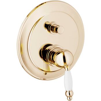 Смеситель для душа Webert Dorian DO860101010 Золото — фото 1, Смеситель для душа