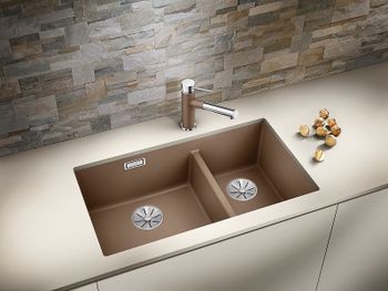 Кухонная мойка Blanco Subline 430/270-U 523155 Белая — фото 2, Кухонные мойки