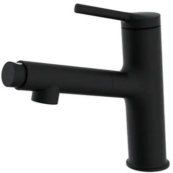 Смеситель для раковины Gappo G1052-76 Черный матовый — фото 2, Смесители для раковины