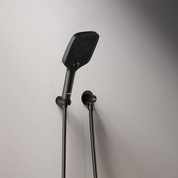 Душевая система Damixa Gala 953510300 Черная матовая — фото 6, Встраиваемые душевые комплекты