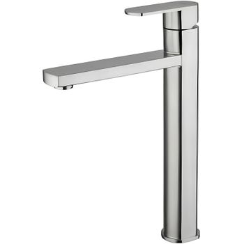 Смеситель для раковины Frap H805 F10805-2 Нержавеющая сталь — фото 1, Смесители для раковины