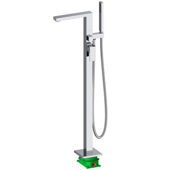 Смеситель для ванны Timo Selene 2210/00Y-CR Хром — фото 1, Смесители напольные