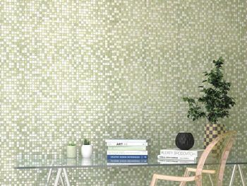 Стеклянная мозаика Alma Flicker NE25 32,7х32,7 см — фото 2, Мозаика