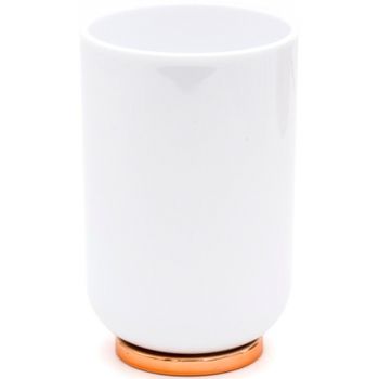Стакан для зубных щеток Ridder Alba 2015181 Медь Белый — фото 1, Стаканы для зубных щеток