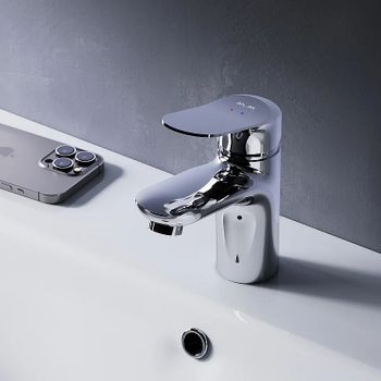 Смеситель для раковины AM.PM Sunny F85C03000 с гигиеническим душем Хром — фото 11, Смесители для раковины