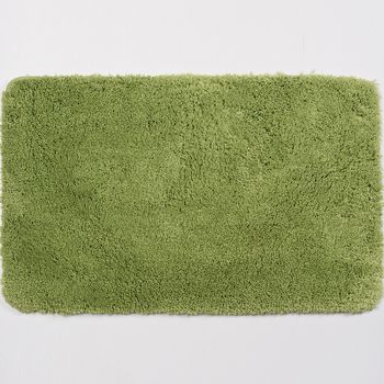 Коврик для ванной комнаты WasserKRAFT Kammel 90х57 BM-8306 Greenery — фото 1, Коврики для ванной комнаты