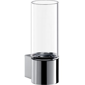 Стакан для зубных щеток Emco System2 3520 001 00 Хром — фото 1, Стаканы для зубных щеток