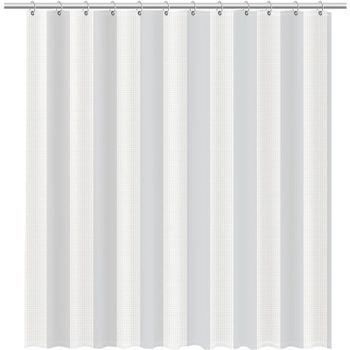 Штора для ванны Fixsen Vafel 180х200 FX-5020K Серая — фото 1, Шторы для ванной