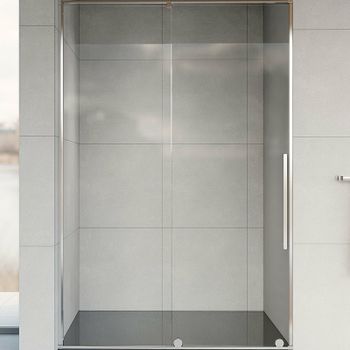 Душевая дверь Vincea Arno 150 VPS-1A150CL профиль Хром стекло прозрачное — фото 1, Раздвижные душевые двери