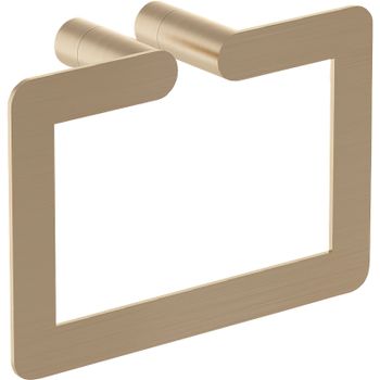 Полотенцедержатель Nofer Verona 16880.G Золото матовое — фото 1, Полотенцедержатели