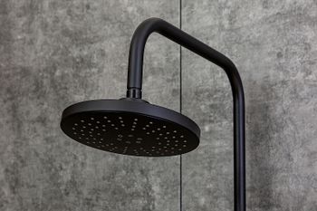 Душевая система Orange Karl M05-932b Черная — фото 8, Душевые стойки