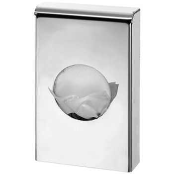 Диспенсер для гигиенических пакетов Remer RB496CR Хром — фото 1, Диспенсеры для гигиенических пакетов