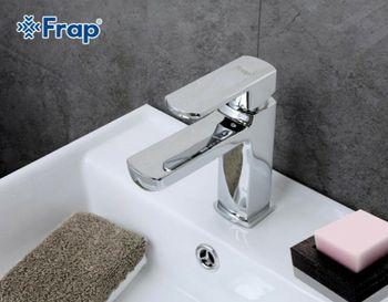 Смеситель для раковины Frap H73 F1073 Хром — фото 10, Смесители для раковины