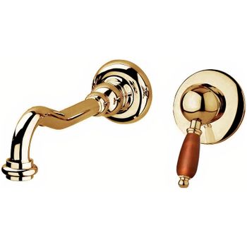 Смеситель для раковины Cezares Elite ELITE-BLS1-02-Nc Бронза — фото 1, Смесители для раковины