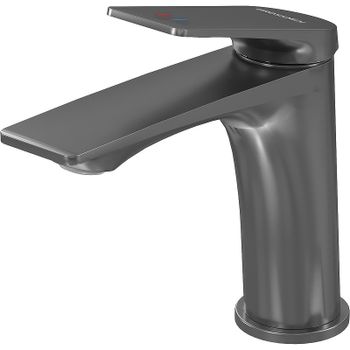 Смеситель для раковины Grossman Galaxy 510.K35.01.420 Графит брашированный — фото 1, Смесители для раковины